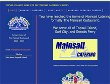 Tablet Screenshot of bluemainsail.com